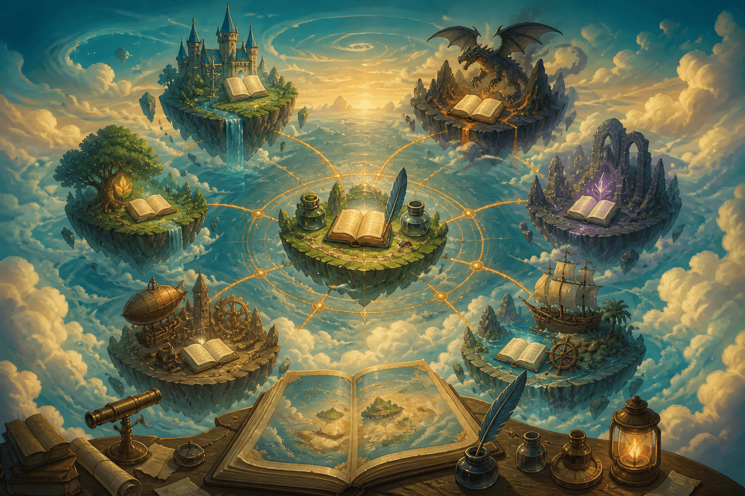 Genre Atlas practice world
