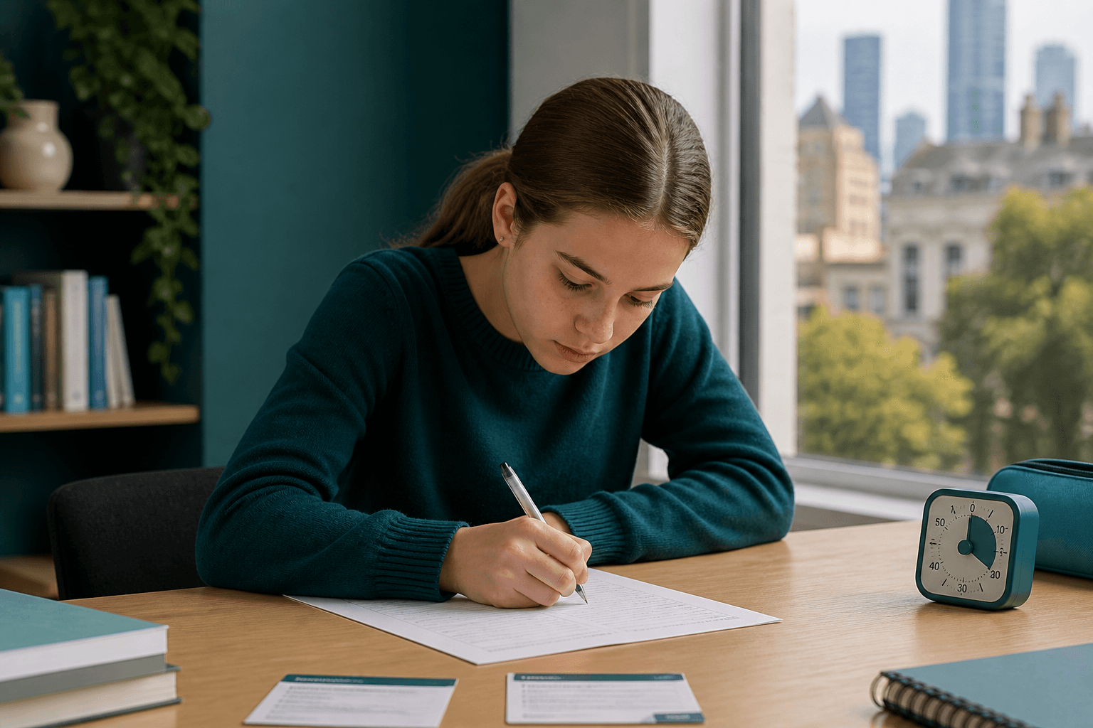 StudyRoom VIC Selective Writing — formative two-task practice for Year 8